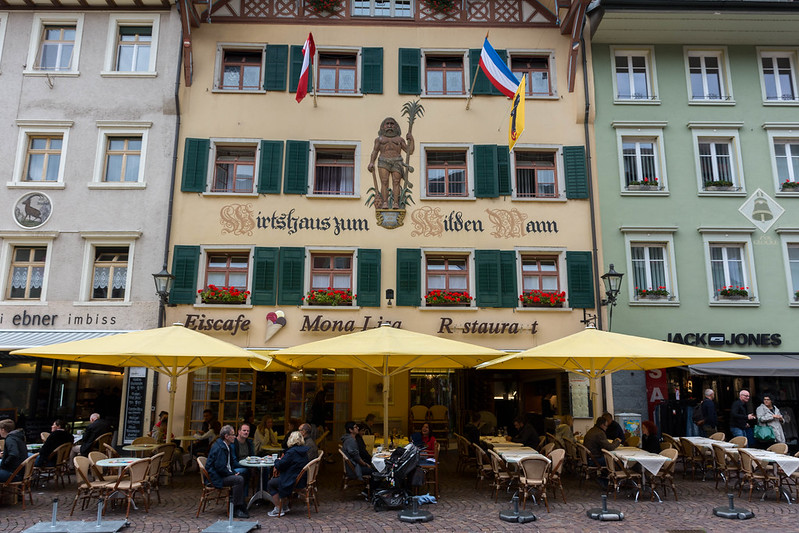 ドイツの地方都市 スイス国境チューリッヒ バーゼル近郊 Waldshut Tiengen